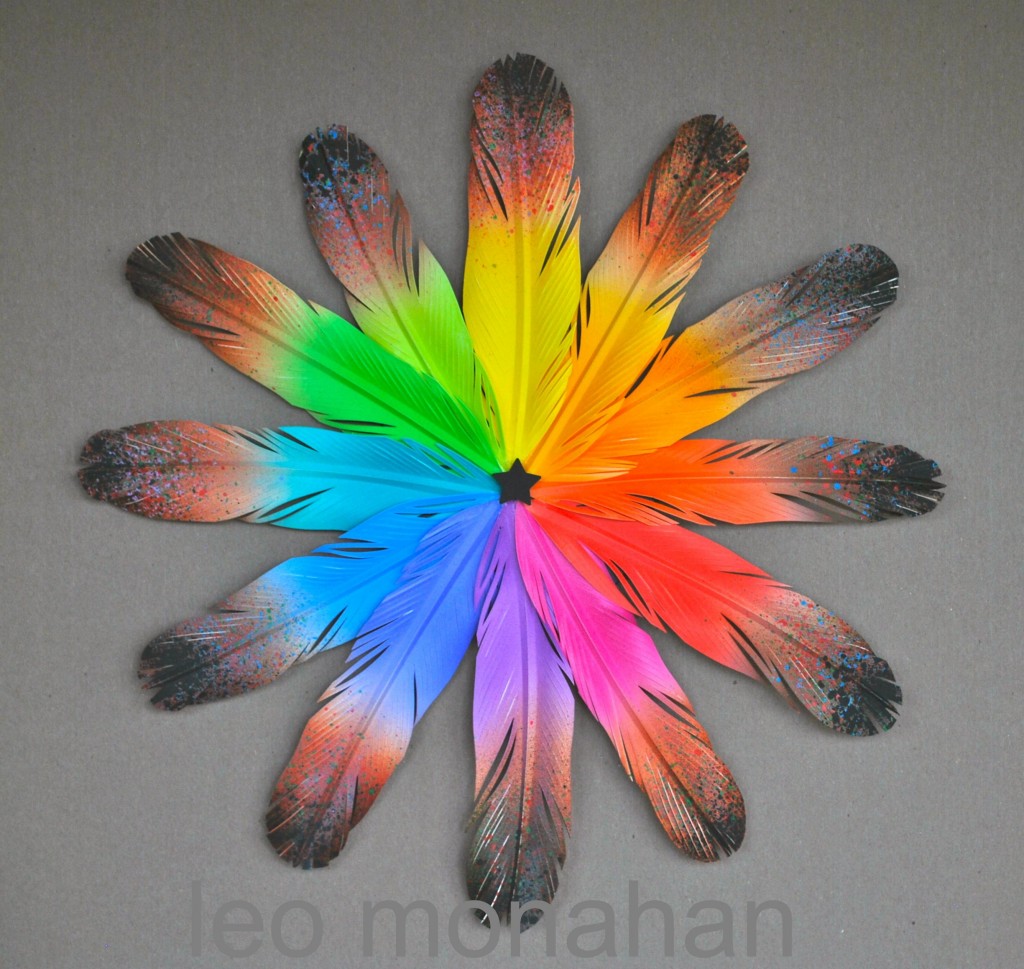 Feather Color Wheel